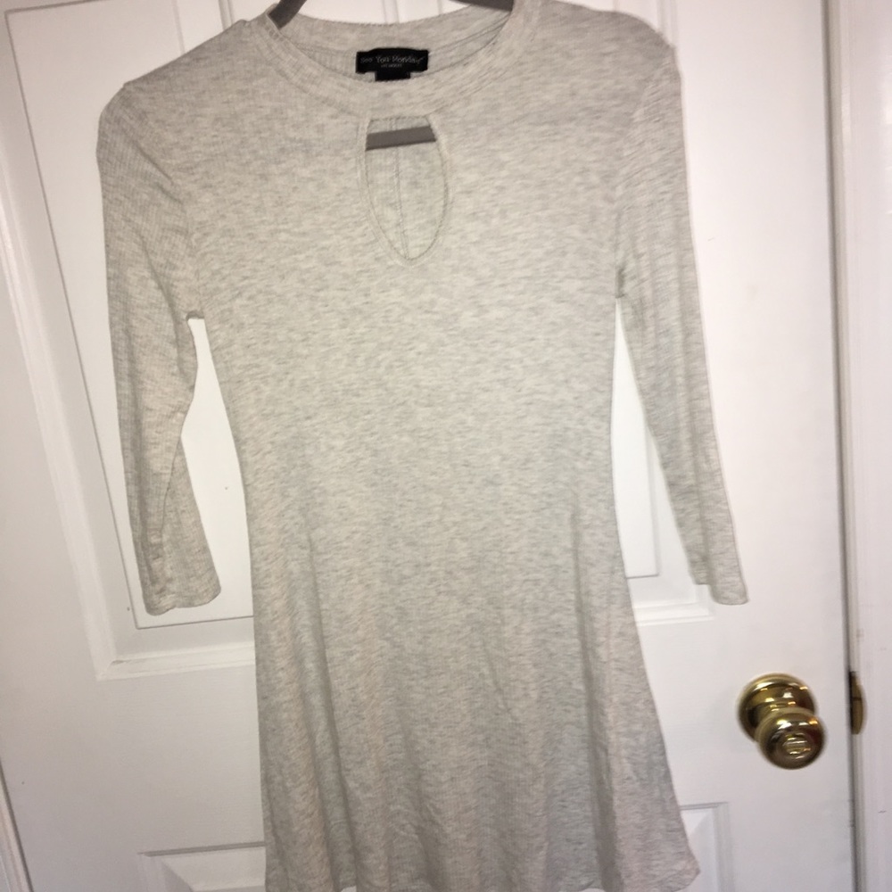 silver and white dress